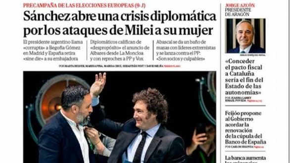 Las portadas de este lunes