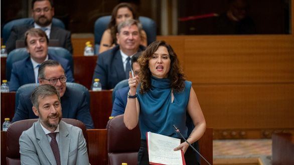 Ayuso carga contra Díaz por reproducir un eslogan antisemita: 