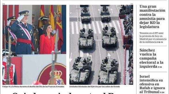 Las portadas de este domingo