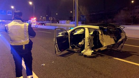 Noche trágica en Madrid: tres muertos en accidentes y una persona atropellada por varios coches ante el Bernabéu