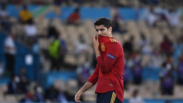 Morata se queja de la afición de España en plena concentración para la Eurocopa