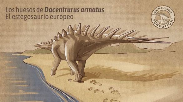 Describen un excepcional ejemplar de estegosaurio en El Castellar (Teruel)