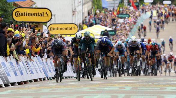 Tour Francia. Girmay se corona con una victoria de ' foto finish'