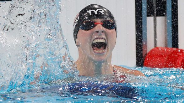 Histórica Ledecky: iguala a Thompson como la nadadora con más oros olímpicos de la historia