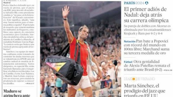 Las portadas de este jueves