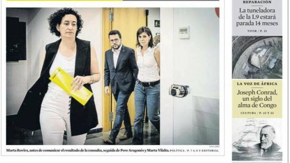 Las portadas de este sábado