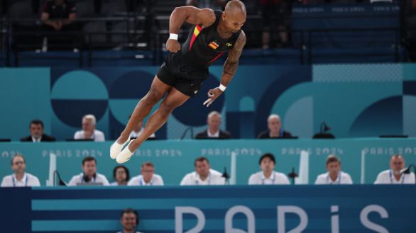 El español Ray Zapata, lejos de las medallas en gimnasia artística