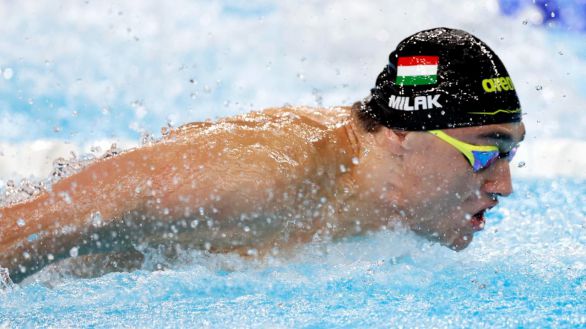 Milak agua la fiesta a Canadá y gana el oro en los 200 mariposa