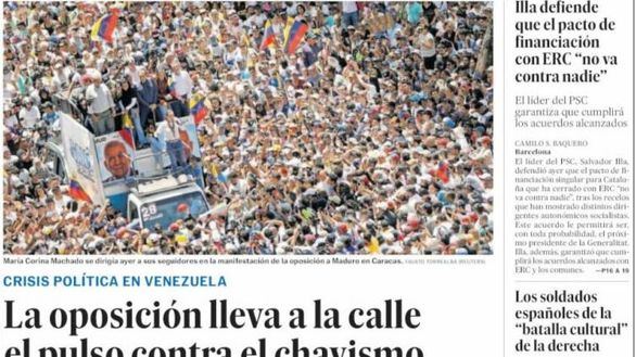 Las portadas de este domingo