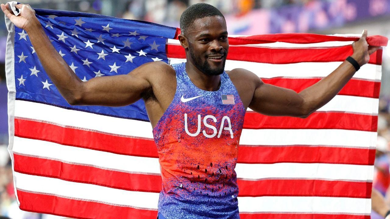 Rai Benjamin gana el oro olímpico en 400 vallas