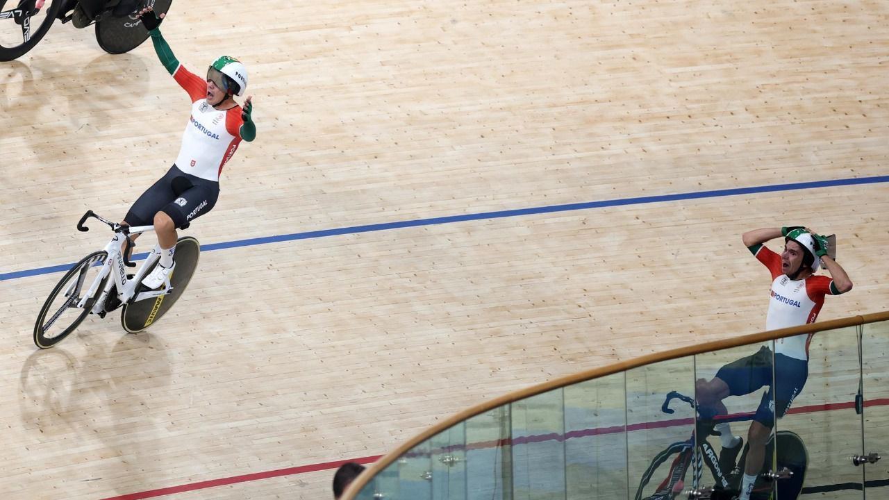 Portugal hace historia en ciclismo en pista: gana su primer oro olímpico en madison