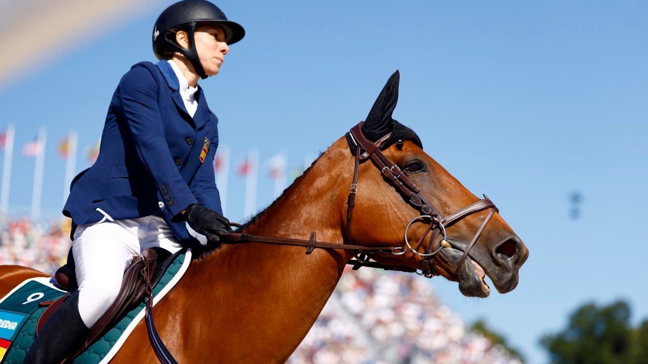 La española Laura Heredia, sin medalla en la final olímpica de pentatlón
