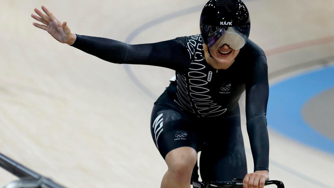 Ellesse Andrews es la reina del ciclismo en pista: doble oro olímpico en keirin y velocidad