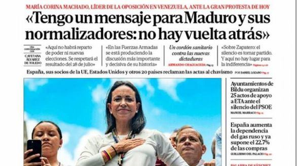 Las portadas de este sábado