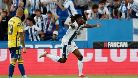 LaLiga. El Leganés firma una vuelta triunfal en Butarque ante Las Palmas