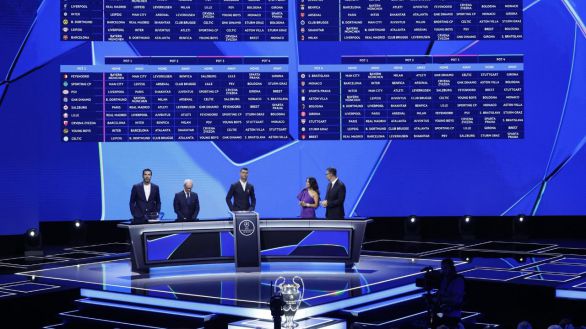 Liga de Campeones. Este es el calendario de la fase Liga