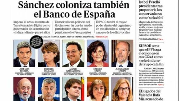 Las portadas de este miércoles
