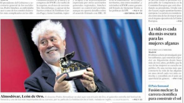 Las portadas de este domingo
