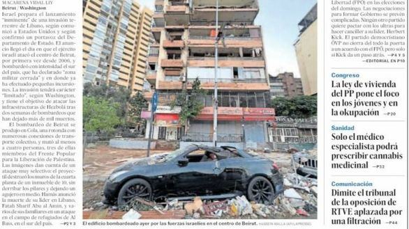 Las portadas de este martes