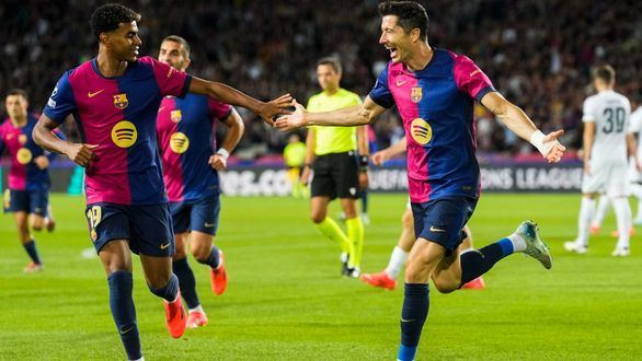 Liga de Campeones. El Barcelona golea al Young Boys y endereza su rumbo europeo