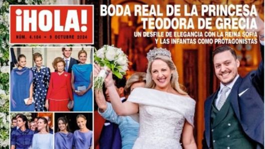 Las bodas de la hija de Sandra Domecq y de la princesa Teodora de Grecia