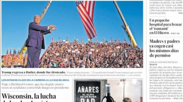 Las portadas de este domingo
