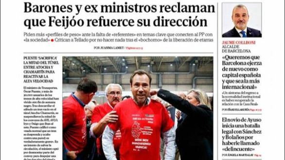 Las portadas de este lunes