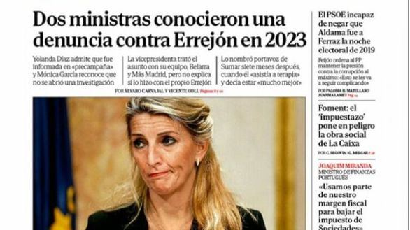 Las portadas de este martes