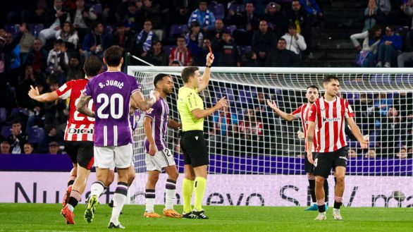 LaLiga. El Athletic salva un punto en Valladolid con un gol en el minuto 94