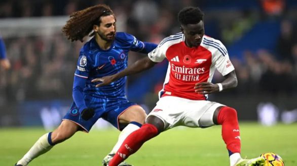 Premier League. El Arsenal se enreda con el Chelsea y el Liverpool se escapa