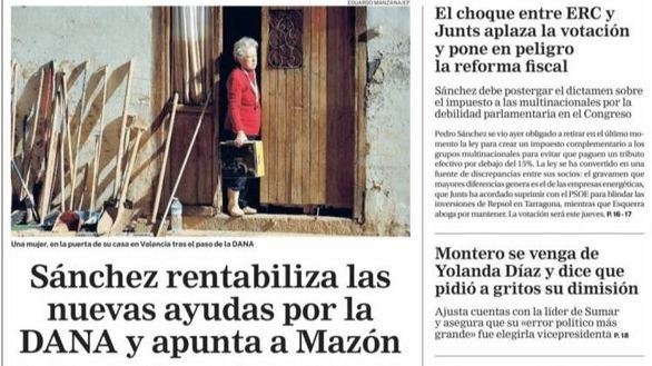 Las portadas de este martes