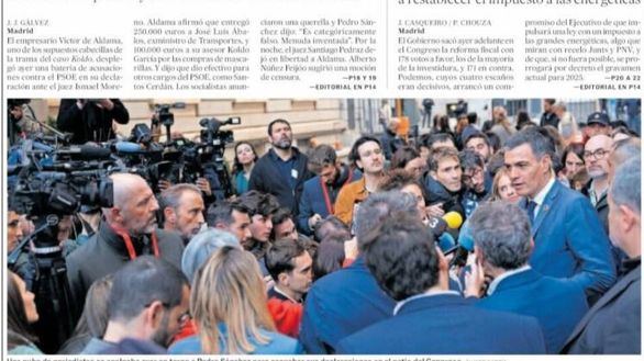 Las portadas de los periódicos de este viernes