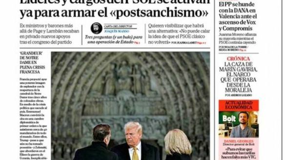 Las portadas de los periódicos de este domingo