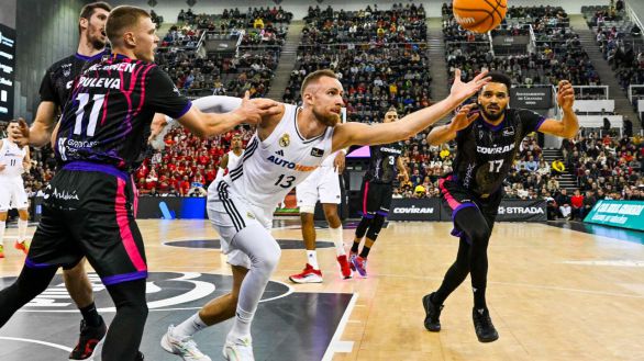 ACB. El Real Madrid evita el batacazo ante un combativo Granada