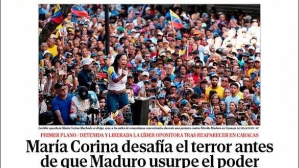 Las portadas de este viernes