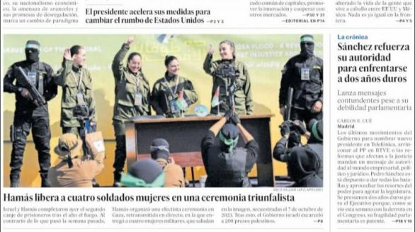 Las portadas de los periódicos de este domingo, 26 de enero