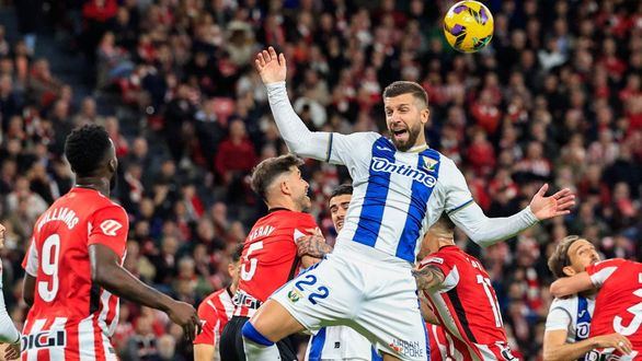 LaLiga. El 'matagigantes' Leganés frena al Athletic en San Mamés