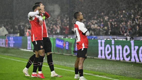 Liga de Campeones. El Feyenoord deja vivo al Milan