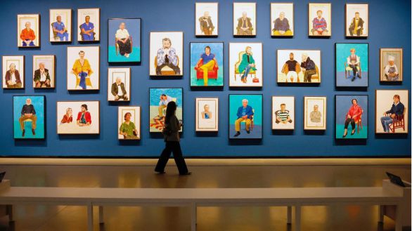 París acoge la mayor exposición jamás dedicada a David Hockney