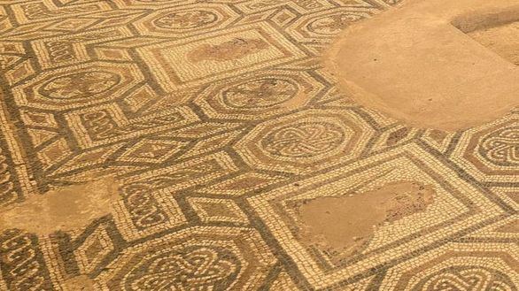 Hallado un mosaico romano de cien metros cuadrados en Écija (Sevilla)