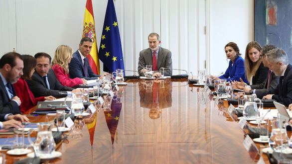 El Rey preside la reunión del Consejo de Seguridad Nacional tras el apagón eléctrico