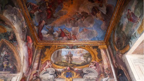 Madrid muestra el resultado de la restauración de los frescos del oratorio de la Casa de la Villa