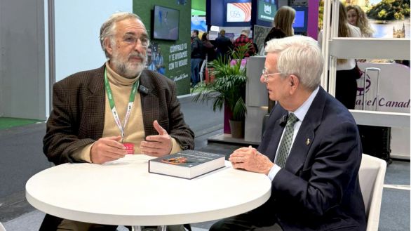 Rafael Anson junto a Carlos Ruiz del Castillo.