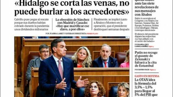 Las portadas de los periódicos de este jueves, 15 de mayo