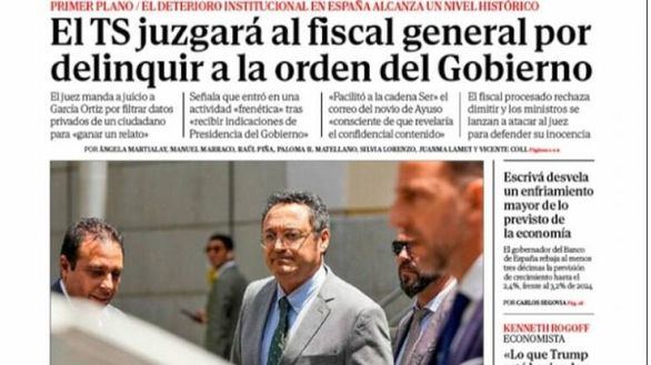 Las portadas de este martes