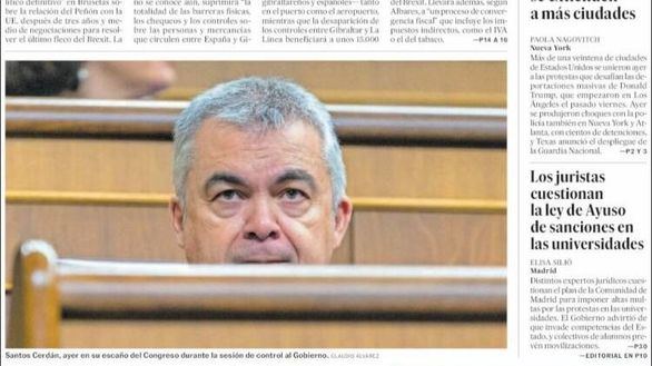 Las portadas de los periódicos de este jueves, 12 de junio
