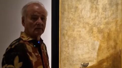 Bill Murray comenta una de las pinturas negras de Goya en el Museo del Prado