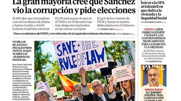Las portadas de este domingo