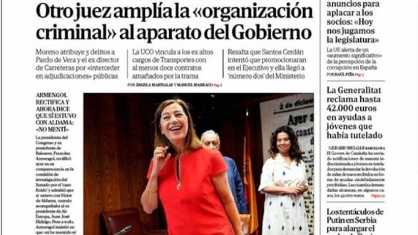 Las portadas de los periódicos de este miércoles, 9 de julio