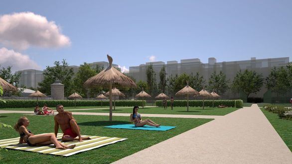 Milla Canal: nuevas instalaciones deportivas y gran playa con piscina en Chamberí